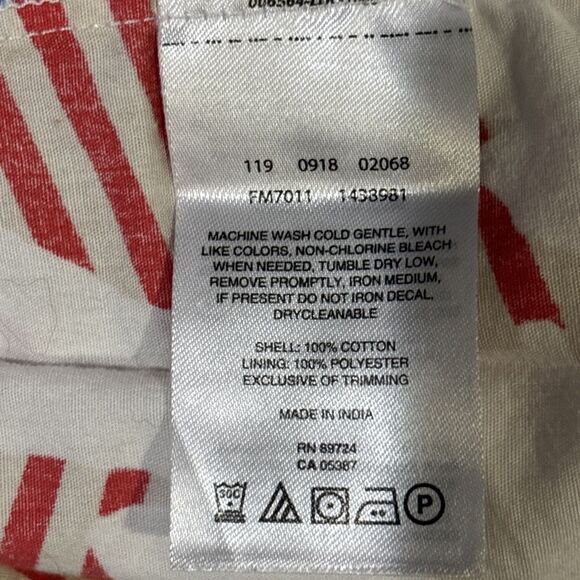 Columbia PFG American Flag Fish Shirt Men's Red White Blue Short Sleeve Large - Picture 14 of 14